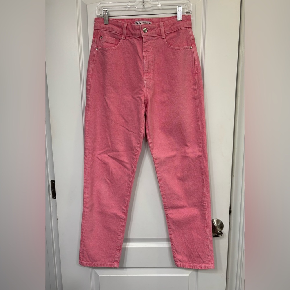 Zara pink jeans